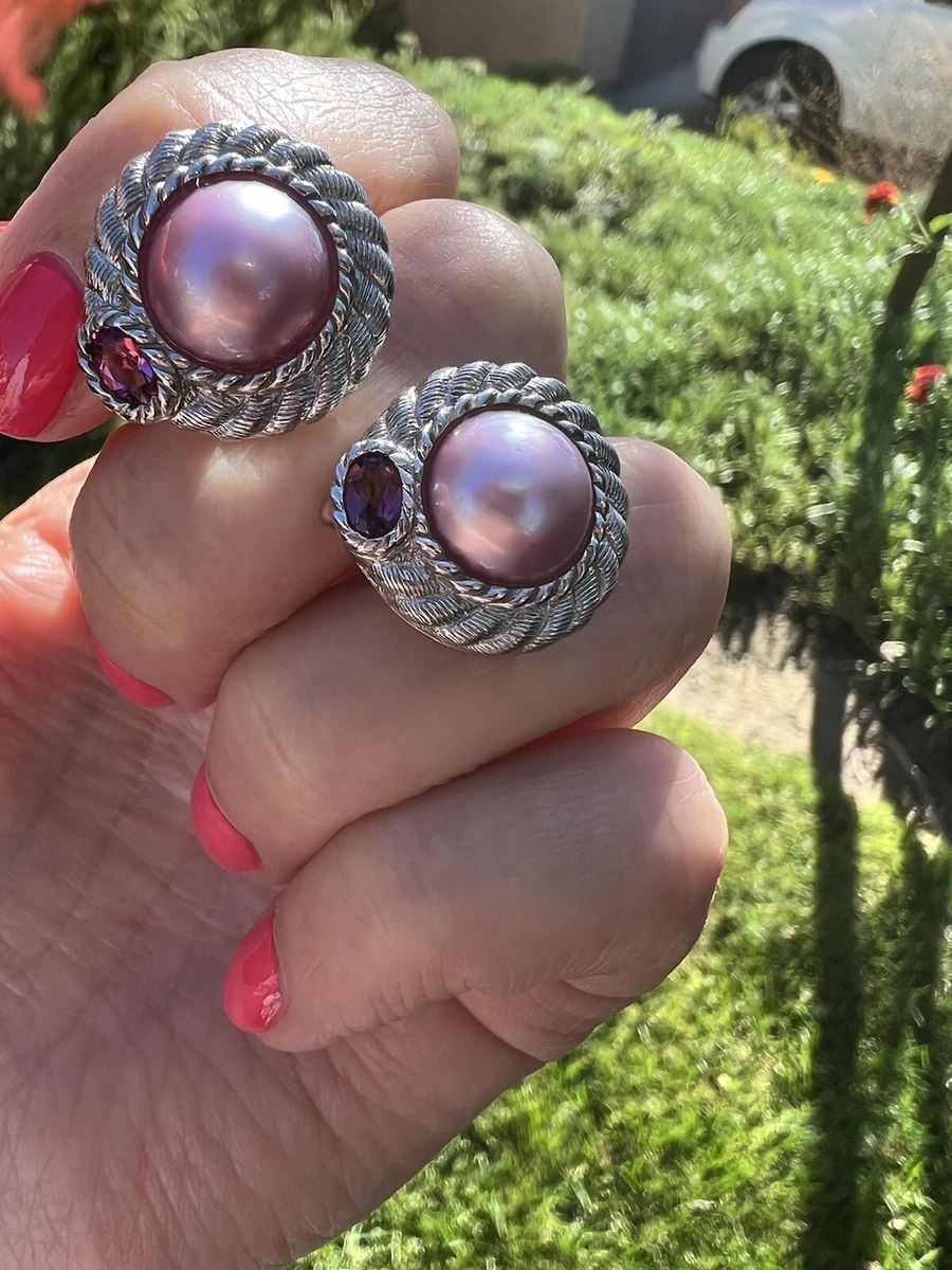 Judith ripka hotsell pink earrings