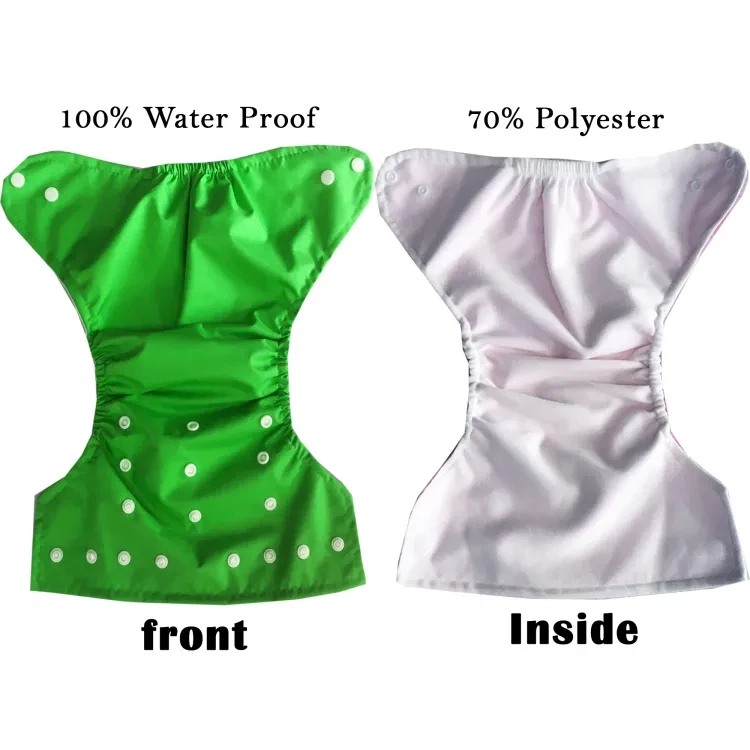 Cloth Diaper / Washable Diaper / Diaper / Cotton / Pampers / baby / Reusable 3Ps - Image 3 of 4