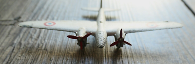 Ancien Avion De Ligne Dinky Toys Bloch 220 – Zamak Gris, Collection Meccano France