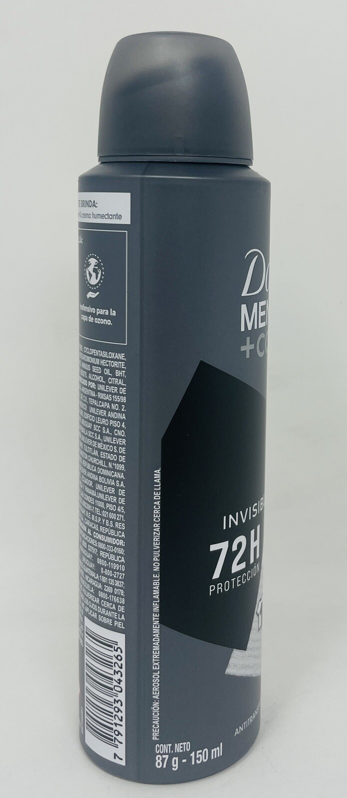 Dove Men 2 PACK Invisible Dry 72H Protección Antiperspirant Spray 150mL