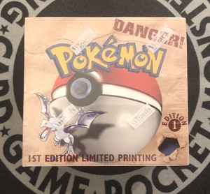 1 edition pokemon booster