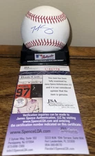 Ted Cruz Autographed Rawlings MLB Baseball Texas Republican Senator JSA COA