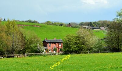Foto 12x8 Lock Cottage, Oxenhall vom Kirchhof aus gesehen, dies kürzlich c2014