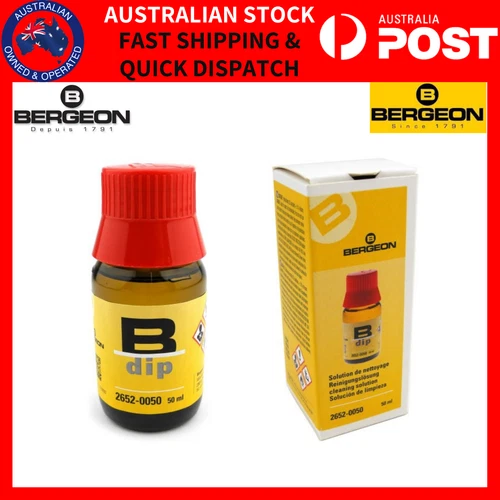 Bergeon B Dip 2652-0050 One Dip Solution For Balance Wheels and Hairsprings