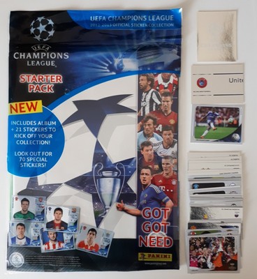 Panini : UEFA Champions League 2012-2013 · Album Stickers