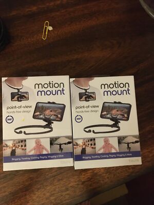 2X Motion Mount Universal Phone Holder-Point Of View Hands Free Design- NEW