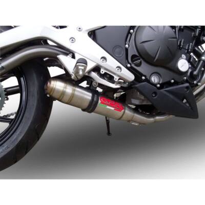 Complete muffler GPR deeptone stainless steel approved for Kawasaki 650 ER6N 2012-2016