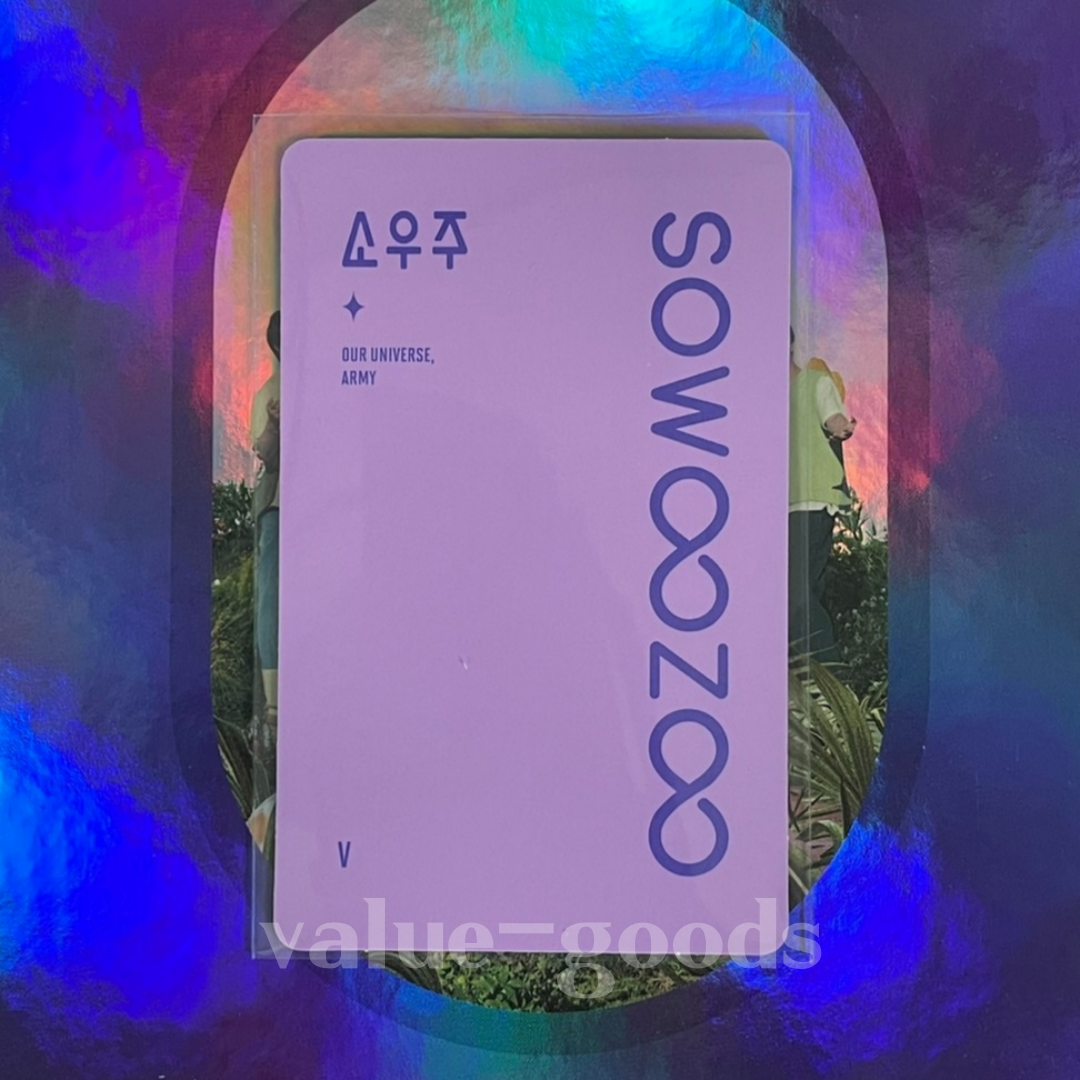 BTS V Taehyung 2021 Muster SOWOOZOO DVD Official Photocard PC | eBay