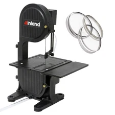Inland Craft DB-100 Band Saw | Tabletop Saw | Includes THREE Band Saw Blades