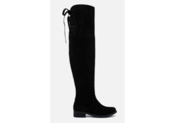 Thigh high extra store wide calf boots