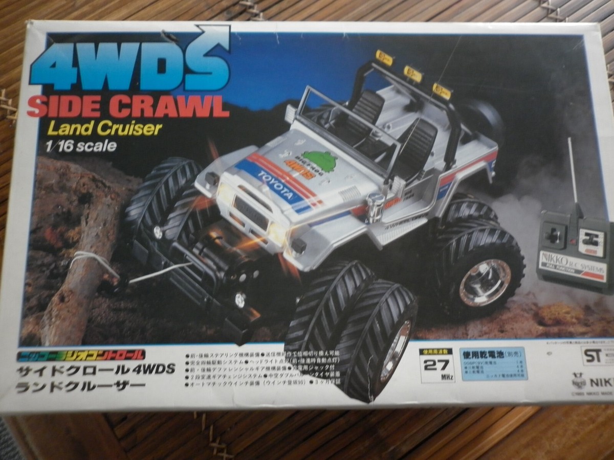 Crawler Nikko Rc 4x4 Nikko VaporizR Blue 4x4 Amphibious RC Car