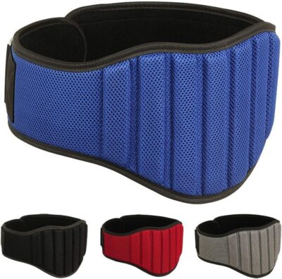 MRX Weight Lifting Belts Fitness Training Gym Lumber Back Support Belt 8'' Wide