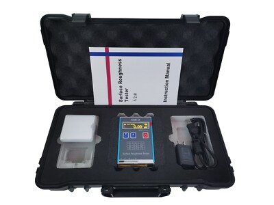 Surface Roughness Tester Meter with Accuracy 0.01μm 4 Parameters Ra Rz Rq Rt