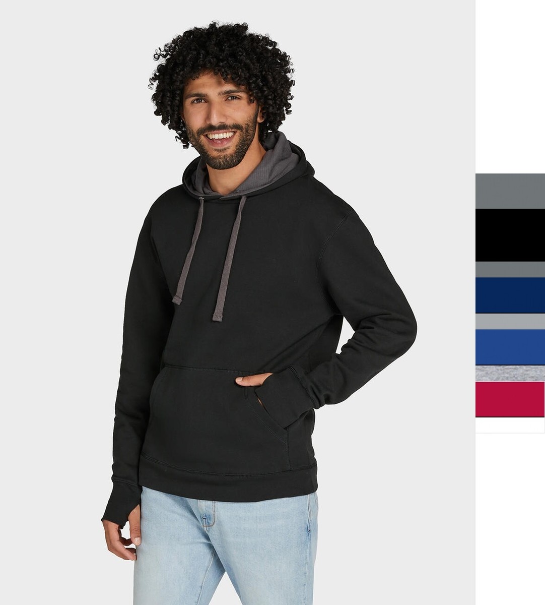dicker hoodie herren