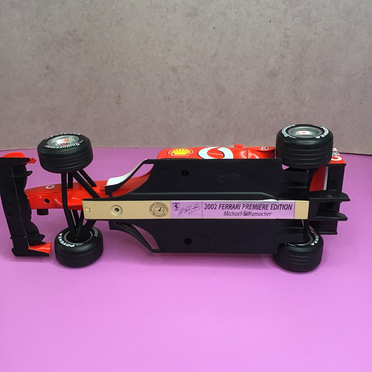 Hot Wheels 2002 Premier Edition Ferrari Racing Michael