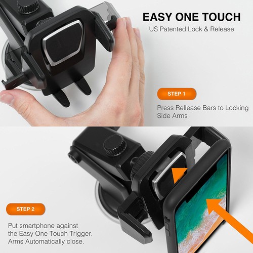 Universal 360º Car Holder Windshield Dashboard Mount Suction Cup For Cell Phone - Picture 4 of 9