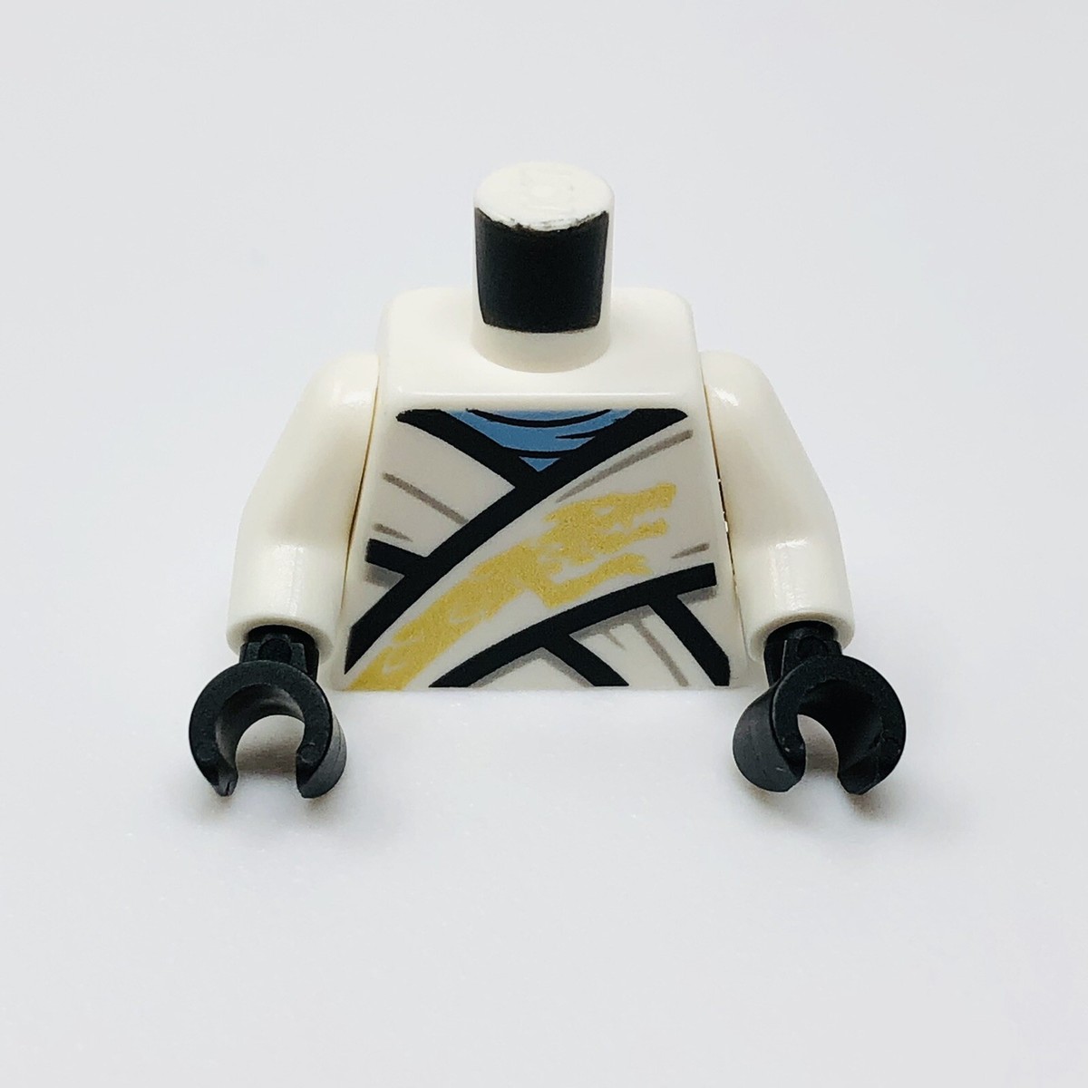 LEGO Minifigure Torso Ninjago Gold Dragon Wrapped Robe w/ B. L.