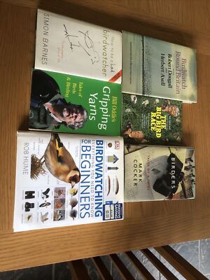Birdwatching books set of 6