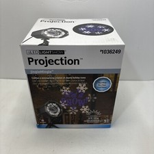 Gemmy Led Lightshow Projection JingleMingle B...