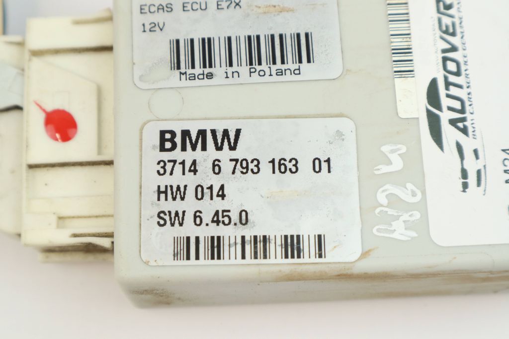 BMW X5 E70 X6 E71 WABCO EHC AIR SUSPENSION CONTROL UNIT MODULE 6778966