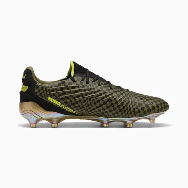 Porsche × Puma King Ultimate FG AG Olive Drab 108484-01 Men's Size