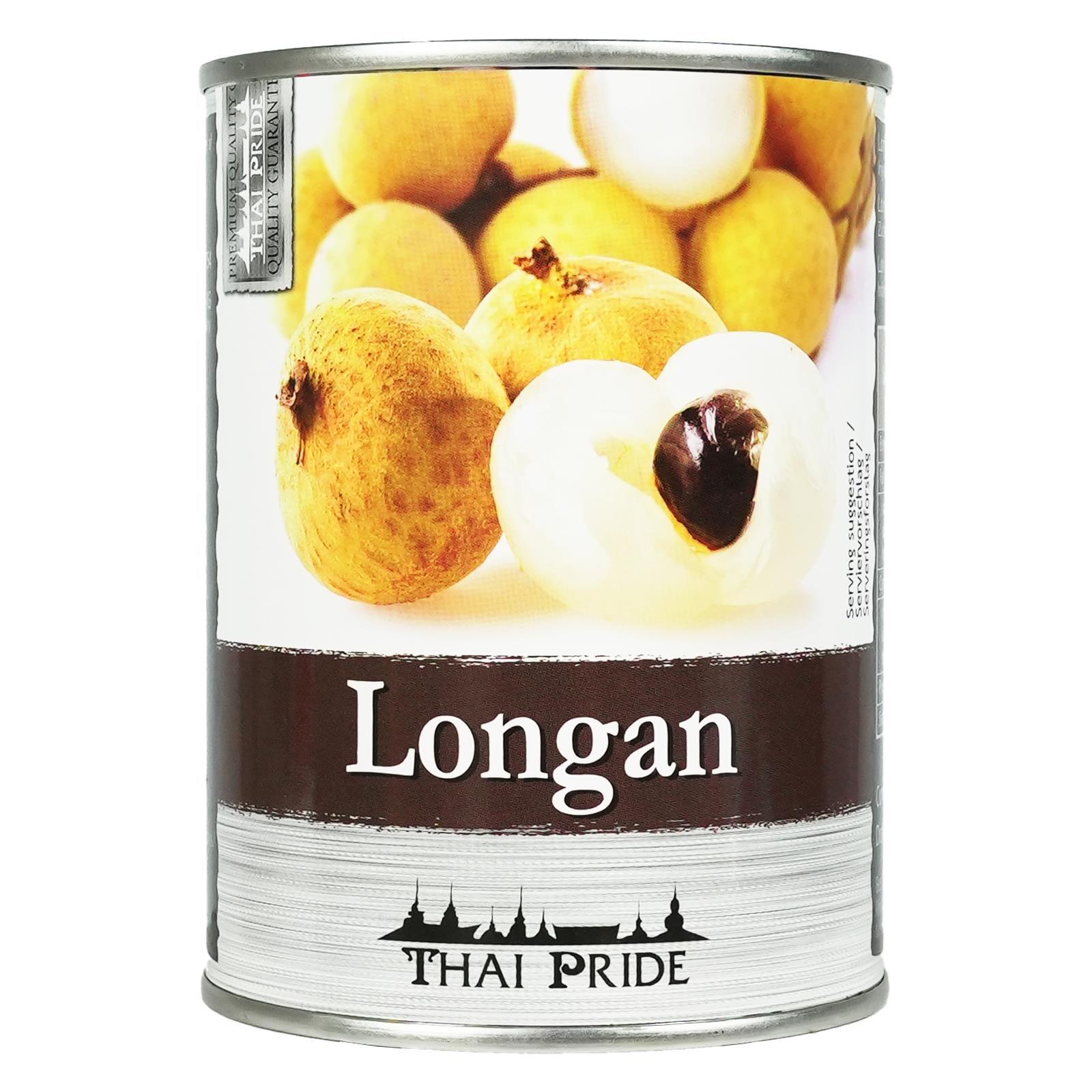 Longan Früchte Nhan Longans gezuckert Longanfrüchte Longan in Sirup 565g/ATG230g