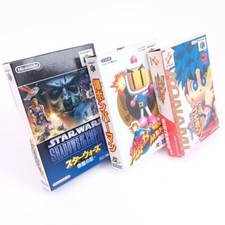 Nintendo 64 N64 Star Wars Bomberman Ganbare Goemon Japan Import NTSC-J Tested