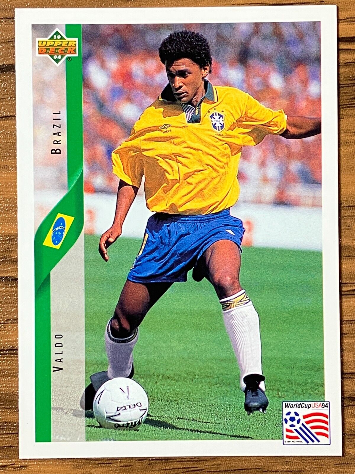 Upper Deck 1994 World Cup Brazil Soccer Card #81 Valdo Free Shipping! eBay