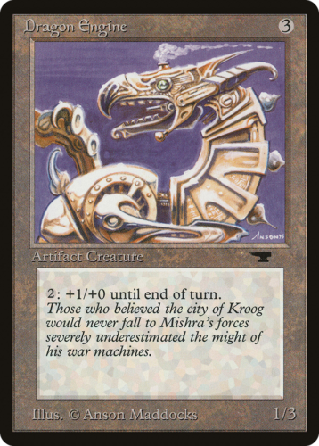 Dragon Engine x4 - Antiquities - EX/NM - 4RCards - Picture 1 of 1