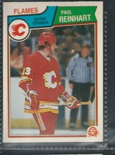 1983-84 OPC O-pee-chee # 91 Paul Reinhart