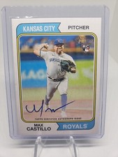 2023 Topps Heritage Real One Autographs High Number: Max Castillo #ROA-MC