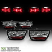 Smoked 2010-2013 Chevy Camaro Lumileds LED Tail Lights Brake Lamps Left+Right