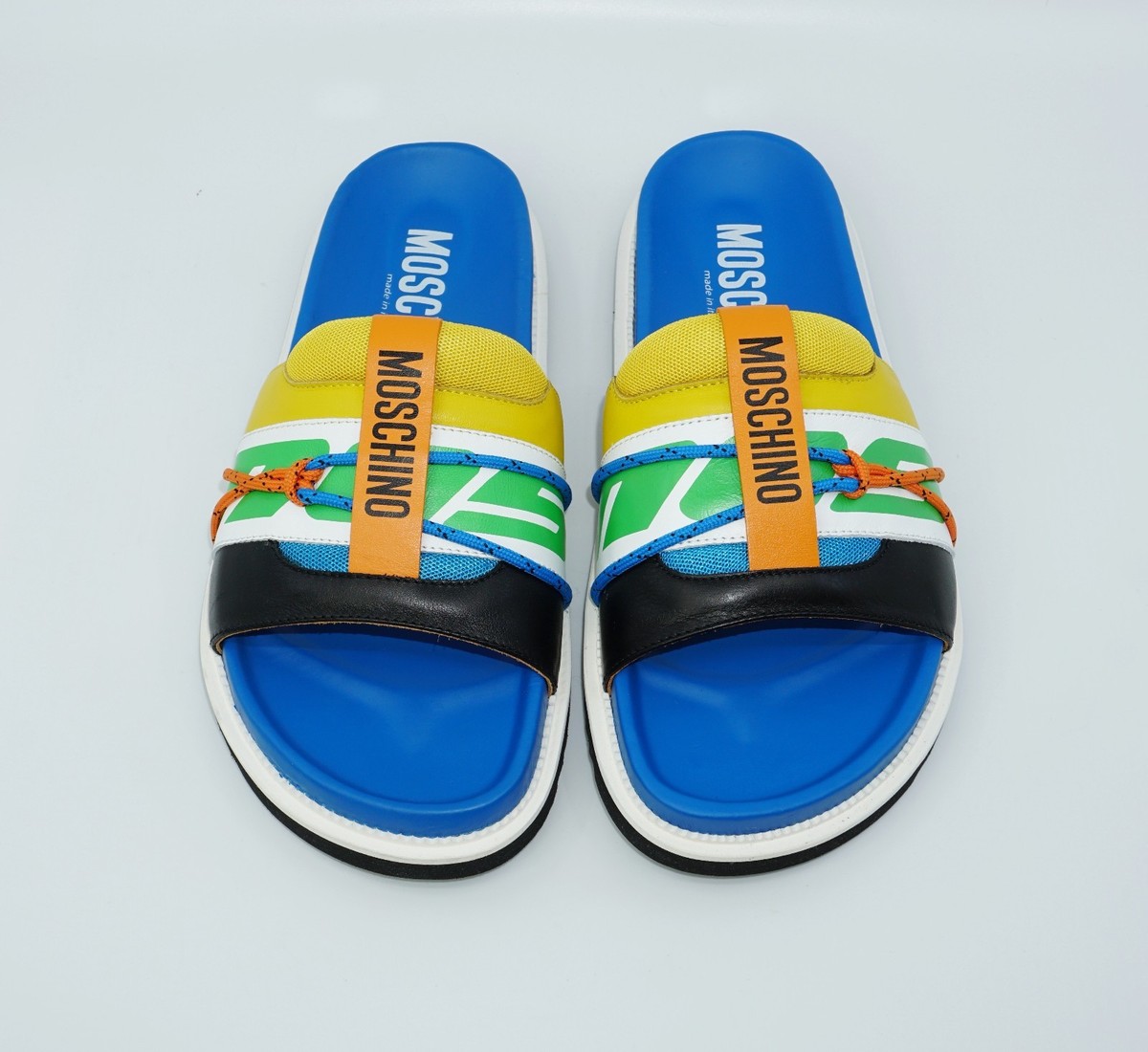 Moschino men’s sandals NEW Moschino Mens Sandal MB16501G1LG20000 - Hydraulics Stores main image 3