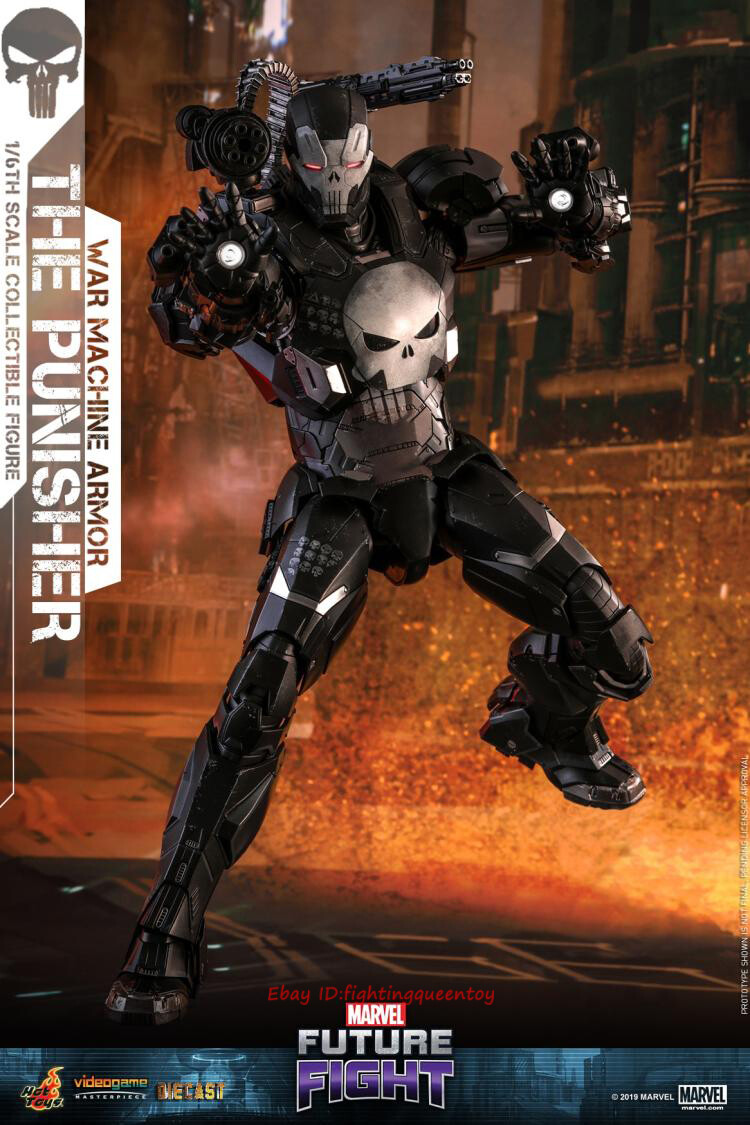 HotToys HT VGM33D28 The Punisher War Machine Armor 1/6 Figure Toy