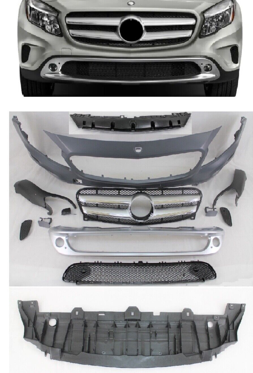 replacement fo 2014 -17 GLA 250 X156 front bumper cover grille