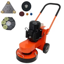 Concrete Floor Grinder Ground Grinding Polisher Old Ground Removal Restore 220V