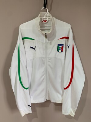Italy 2006 World Cup Football Zip Jacket Soccer Puma Size L | eBay