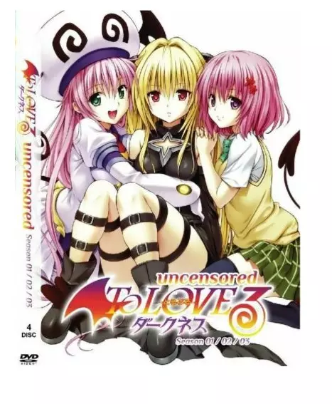 Uncensored & English dubbed of To Love-Ru Season 1-4(1-62End)Anime DVD  Region 0