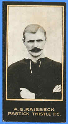 Smith's - ''Footballers'' (1914) - A.G. Raisbeck (Partick Thistle)