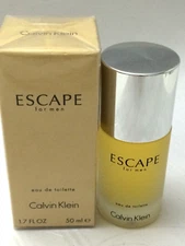ESCAPE for Men Calvin Klein by Unilever Cosmetic Cologne  1.7oz /50ml EDT Splash