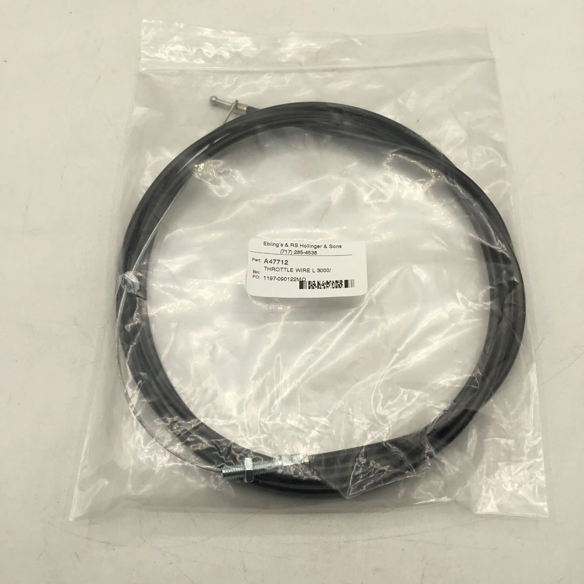 New OEM Avant Throttle Cable A47712 635 640 | eBay