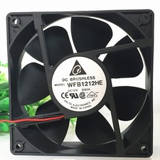 1PC NEW 12038 12cm WFB1212HE 12V 0.6A fan 2-wire A1 #tp