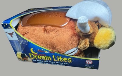 Pillow Pets Dream Lites Collegiate Texas Longhorns Plush Night Light 11'' New Box