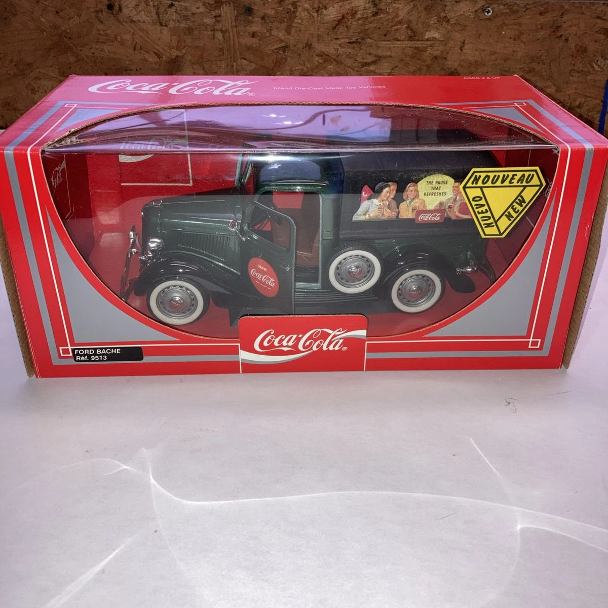 SOLIDO 99059 FORD V8 Platform Truck Pepsi Cola Dans Boite Originale