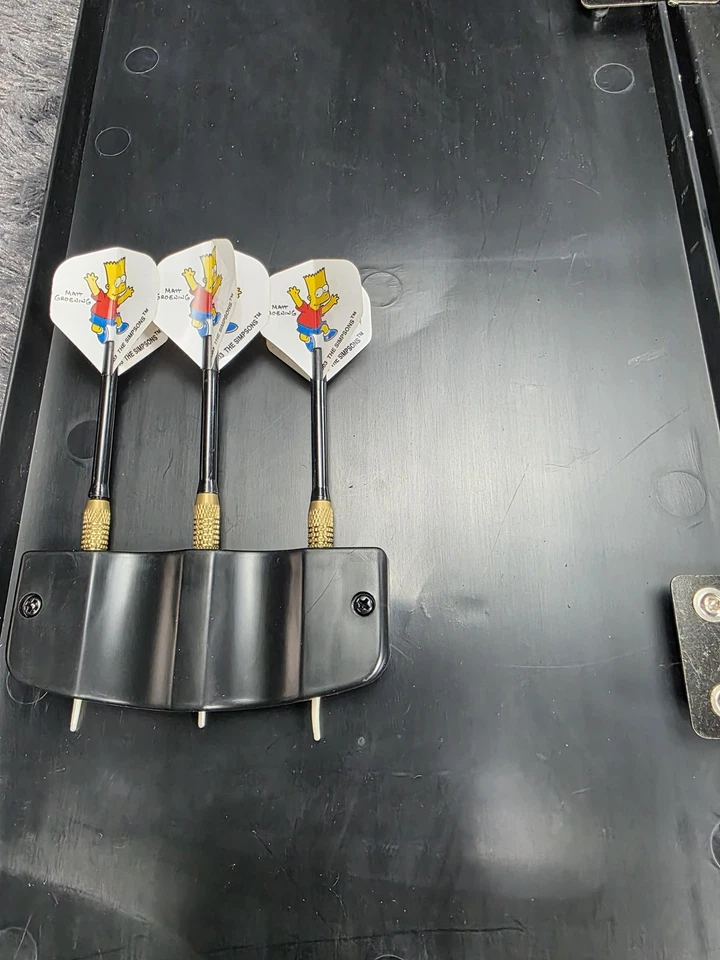 Juego de Dardos Electrónicos Los Simpson Bart Homer Marcador Digital Probado Foto 3 de 4