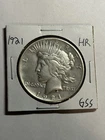 1921 Peace Silver Dollar $1 XF High Relief Key Date