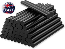 Hot Glue Sticks 7Mm X 100Mm, 50Pcs Black Glue Sticks, Mini Hot Melt Glue Gun Sti 0.15 per stick