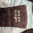 Tirotechs Black Leather Welding Jacket Protective Work Wear — photo 3