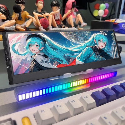 4K IPS Tragbarer Monitor HDMI Sekundärbildschirm für Desktop Laptop PC Mini Display
