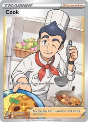 Cook TG25/TG30 Lost Origin Trainer Gallery Full Art Ultra Rare Holo